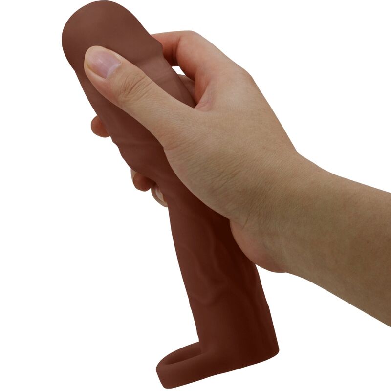 PRETTY LOVE - GERD PENIS SLEEVE WITH 7.6 CM EXTENSION MULATTO - Toys "n" Us