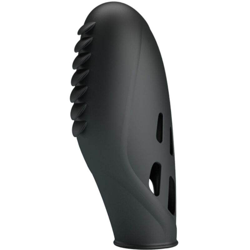 PRETTY LOVE - GILO SILICONE FINGER VIBRATOR BLACK - Toys "n" Us