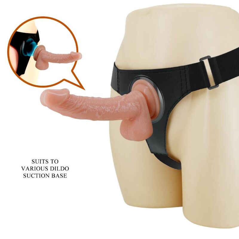 PRETTY LOVE - HARNESS BRIEFS UNIVERSAL HARNESS WITH DILDO KEVIN 19 CM NATURAL - Toys "n" Us