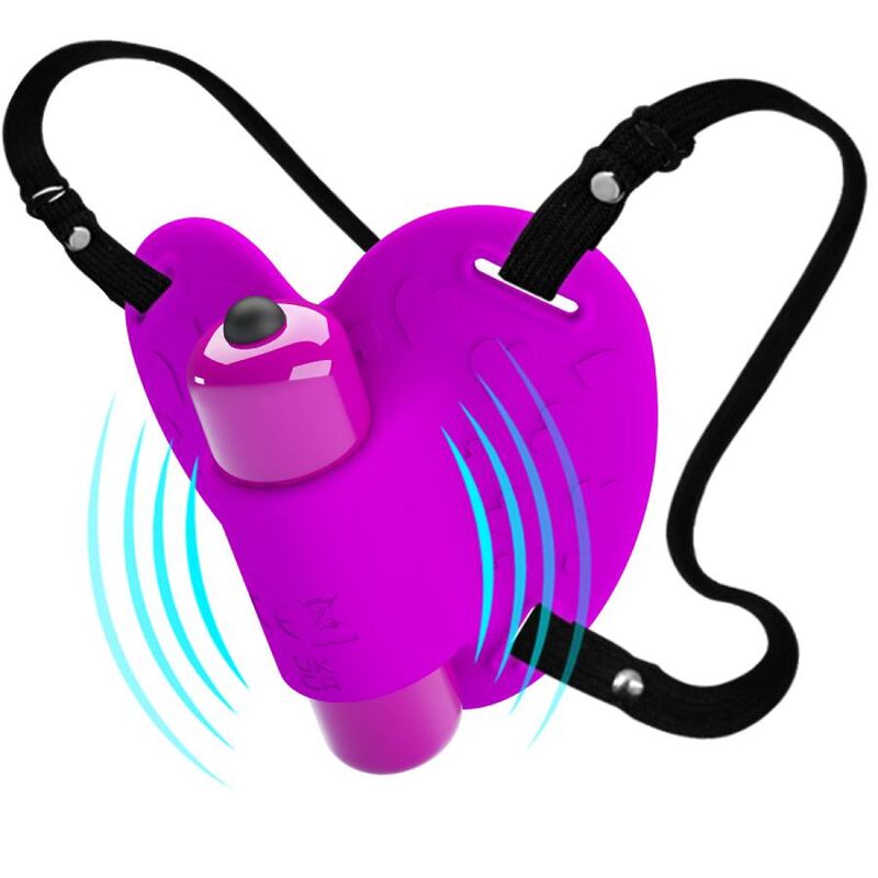 PRETTY LOVE - HEARTBEAT CLITORIS MASSAGER 10 VIBRATION MODES PURPLE - Toys "n" Us