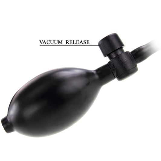 PRETTY LOVE - INFLATABLE ANAL PLUG BLACK - Toys "n" Us