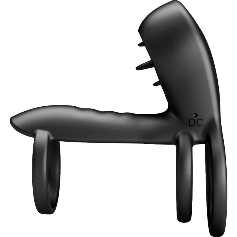 PRETTY LOVE - JAMMY PENIS SHEATH 12 VIBRATIONS WITH RECHARGEABLE SILICONE TONGUE - Toys "n" Us