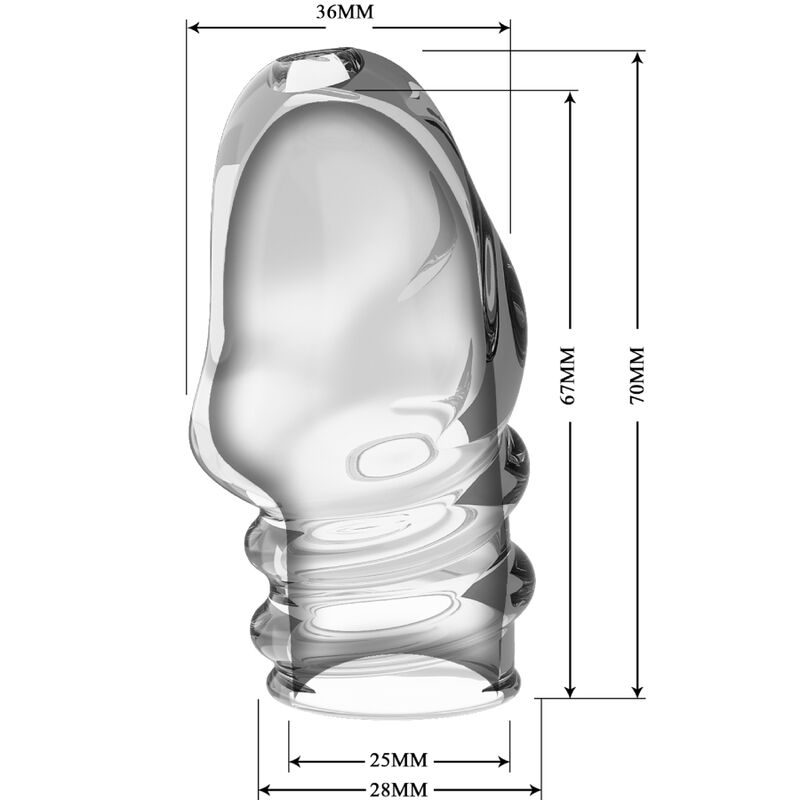 PRETTY LOVE - JEREMY TRANSPARENT PENIS THICKER - Toys "n" Us