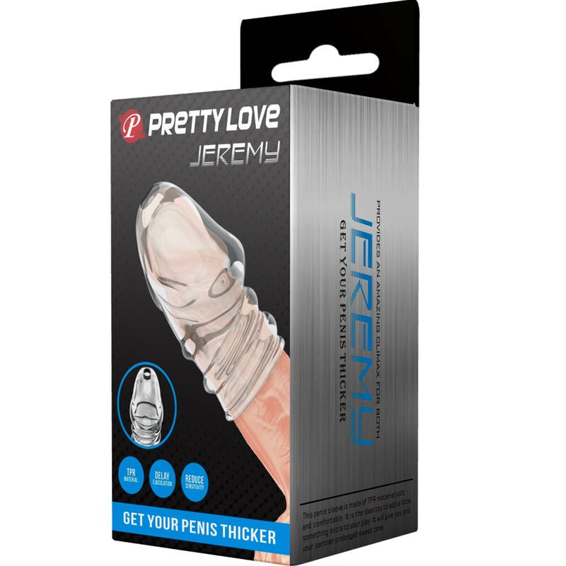 PRETTY LOVE - JEREMY TRANSPARENT PENIS THICKER - Toys "n" Us