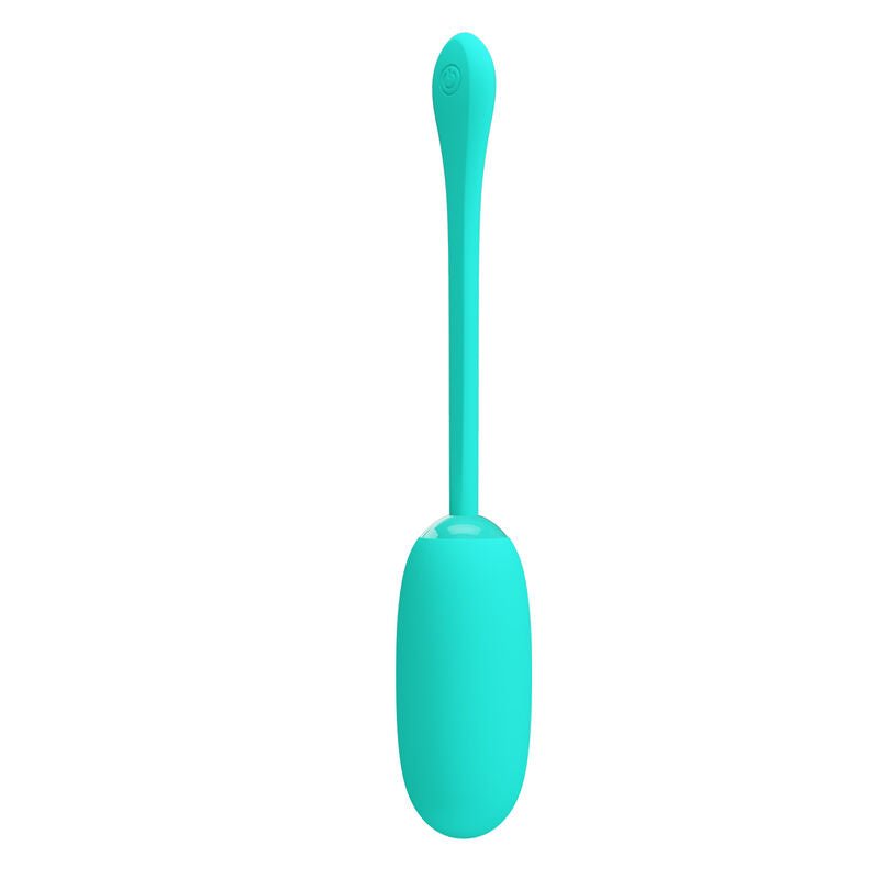 PRETTY LOVE - JULIUS WATERPROOF - RECHARGEABLE VIBRATING EGG AQUA GREEN - Toys "n" Us