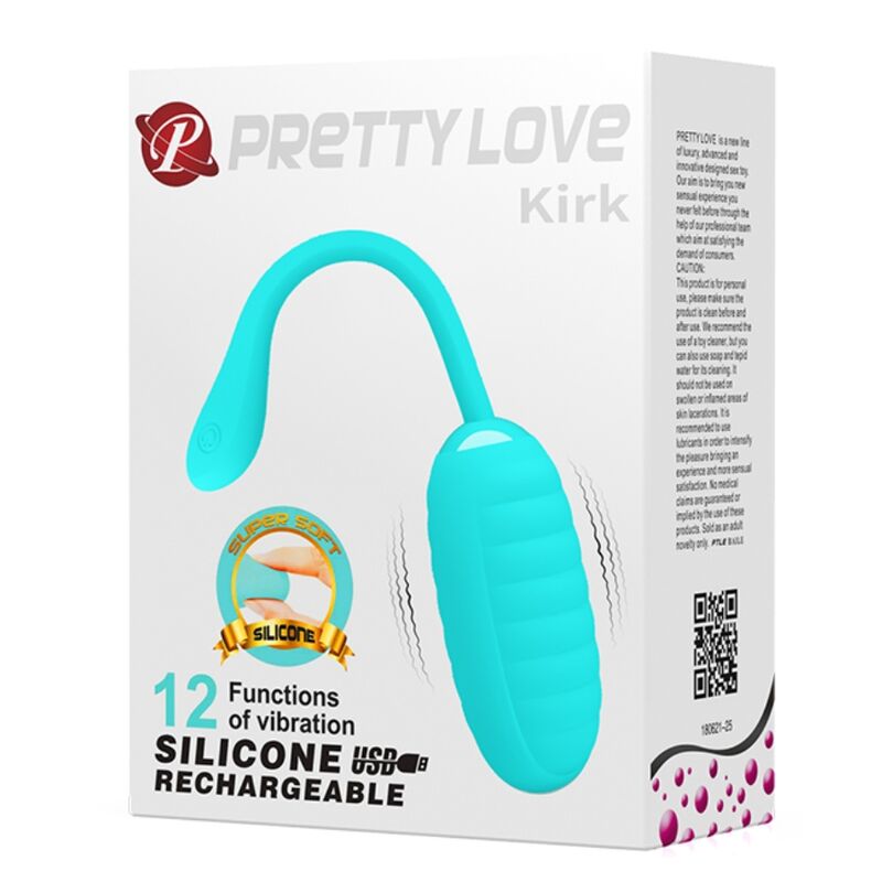 PRETTY LOVE - KIRK OVO VIBRANTE RECARREGÁVEL VERDE CLARO - Toys "n" Us