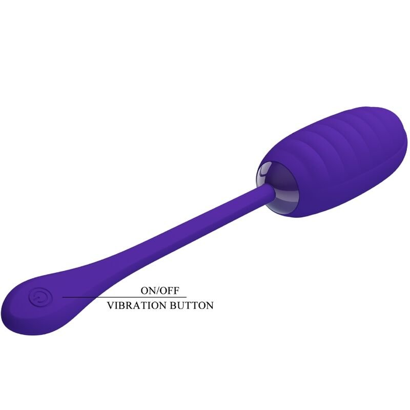 PRETTY LOVE - KIRK RECHARGEABLE VIBRATING EGG PURPLE - Toys "n" Us