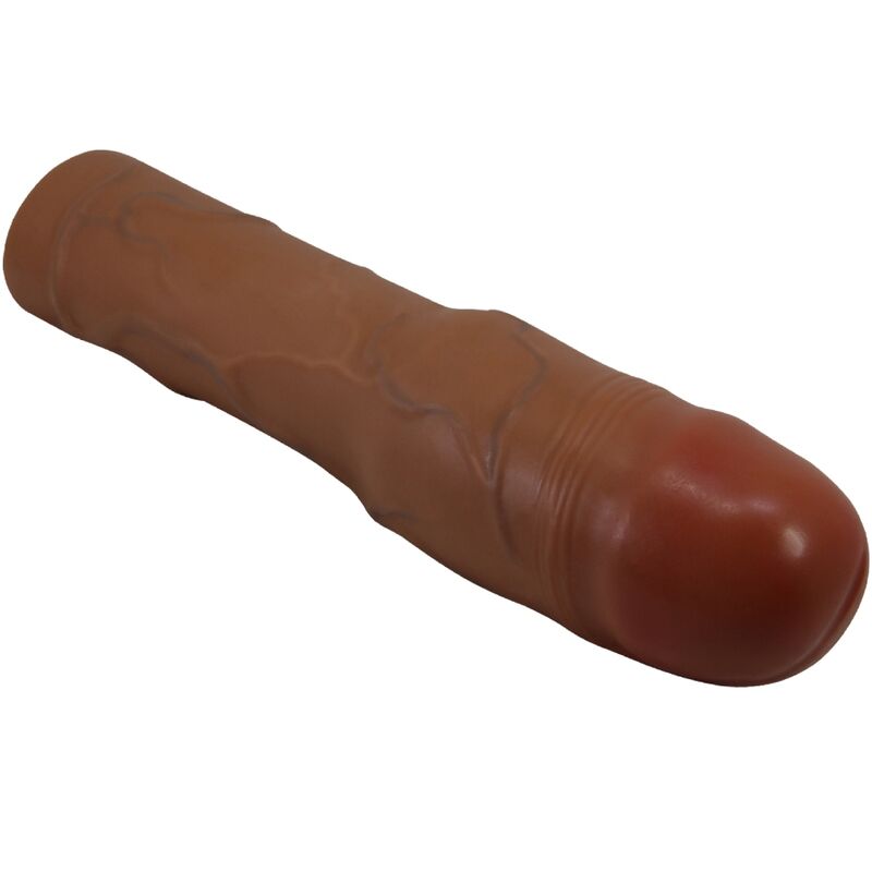 PRETTY LOVE - KYLIAN PENIS SLEEVE WITH 7.6 CM EXTENSION MULATTO - Toys "n" Us