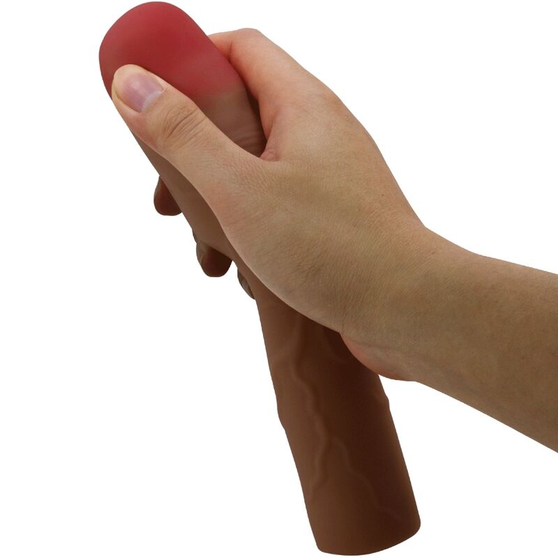 PRETTY LOVE - KYLIAN PENIS SLEEVE WITH 7.6 CM EXTENSION MULATTO - Toys "n" Us