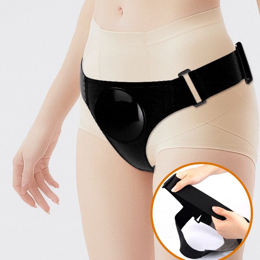 PRETTY LOVE - KYTON UNIVERSAL HARNESS BRIEFS WITH SQUIRTING DILDO 19 CM MULATO - Toys "n" Us