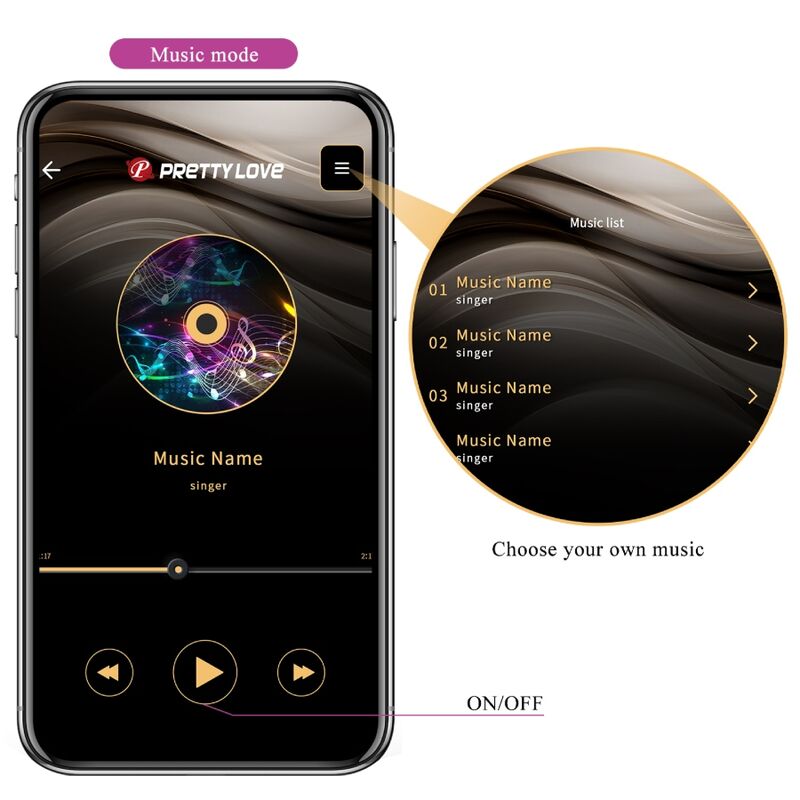 PRETTY LOVE - LIAM VIBRATOR RABBIT & PUNTO G CONTROLLED BY LILA APP - Toys "n" Us