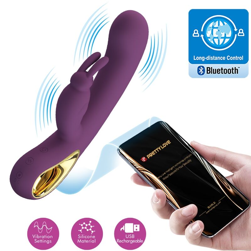 PRETTY LOVE - LIAM VIBRATOR RABBIT & PUNTO G CONTROLLED BY LILA APP - Toys "n" Us