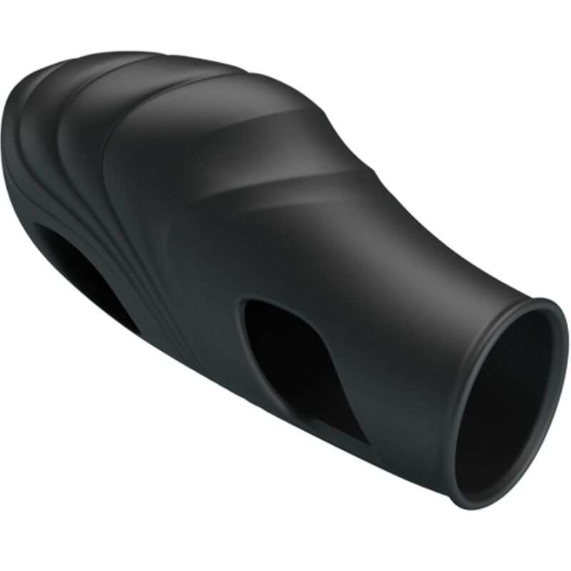 PRETTY LOVE - LICH SILICONE FINGER VIBRATOR BLACK - Toys "n" Us