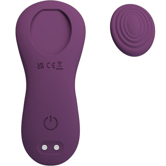 PRETTY LOVE - MANE LAY ON CLITORIS MASSAGER 10 VIBRATIONS REMOTE CONTROL PURPLE - Toys "n" Us