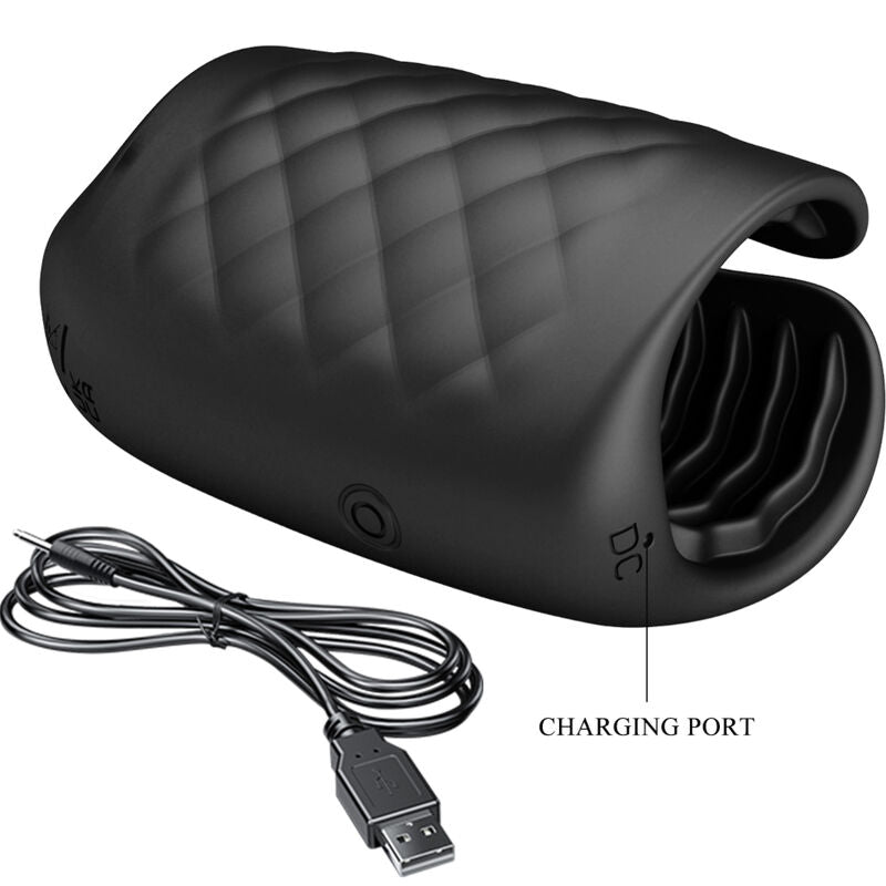 PRETTY LOVE - MANUAL MASTURBATOR FOR GLAND RECHARGEABLE VIBRATOR - Toys "n" Us