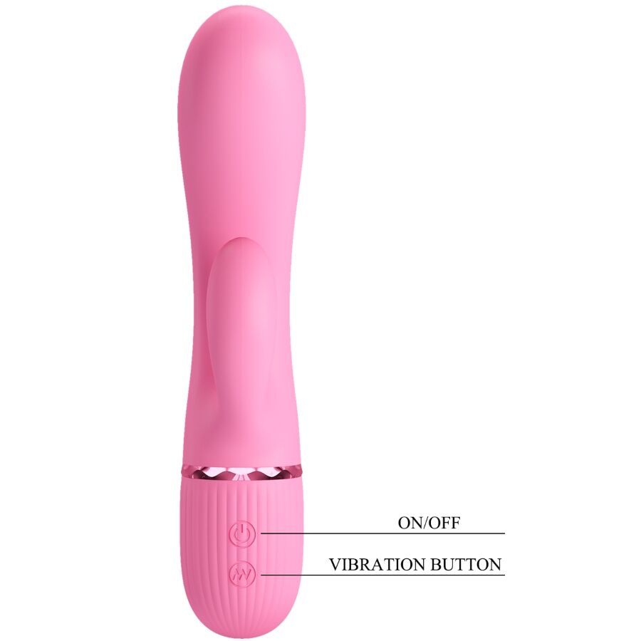 PRETTY LOVE - MARSKI RABBIT VIBRATOR & G - SPOT PINK - Toys "n" Us