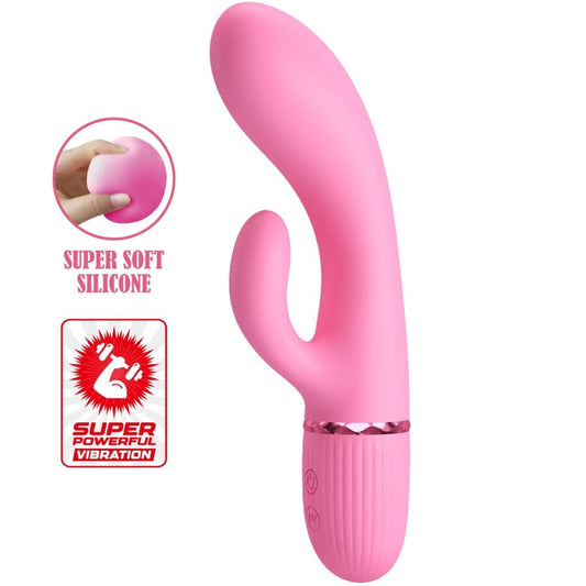 PRETTY LOVE - MARSKI RABBIT VIBRATOR & G - SPOT PINK - Toys "n" Us