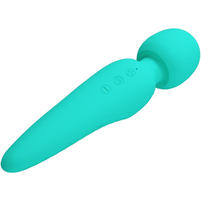 PRETTY LOVE - MEREDITH MASSAGER 12 VIBRATION MODES AQUA GREEN - Toys "n" Us