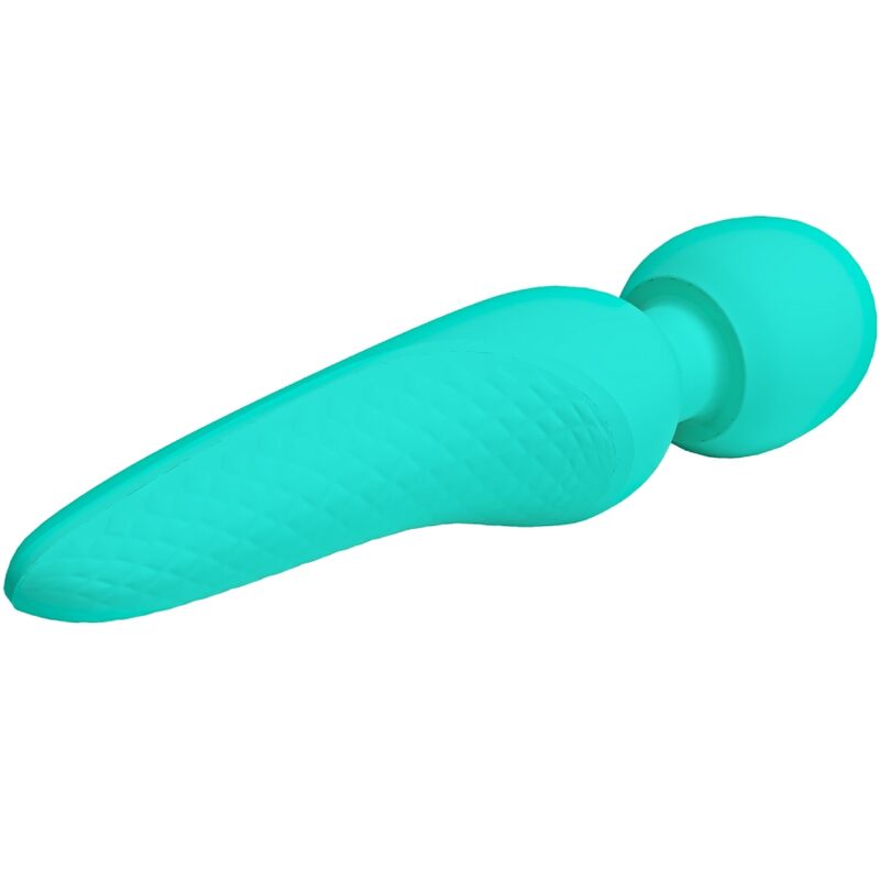 PRETTY LOVE - MEREDITH MASSAGER 12 VIBRATION MODES AQUA GREEN - Toys "n" Us