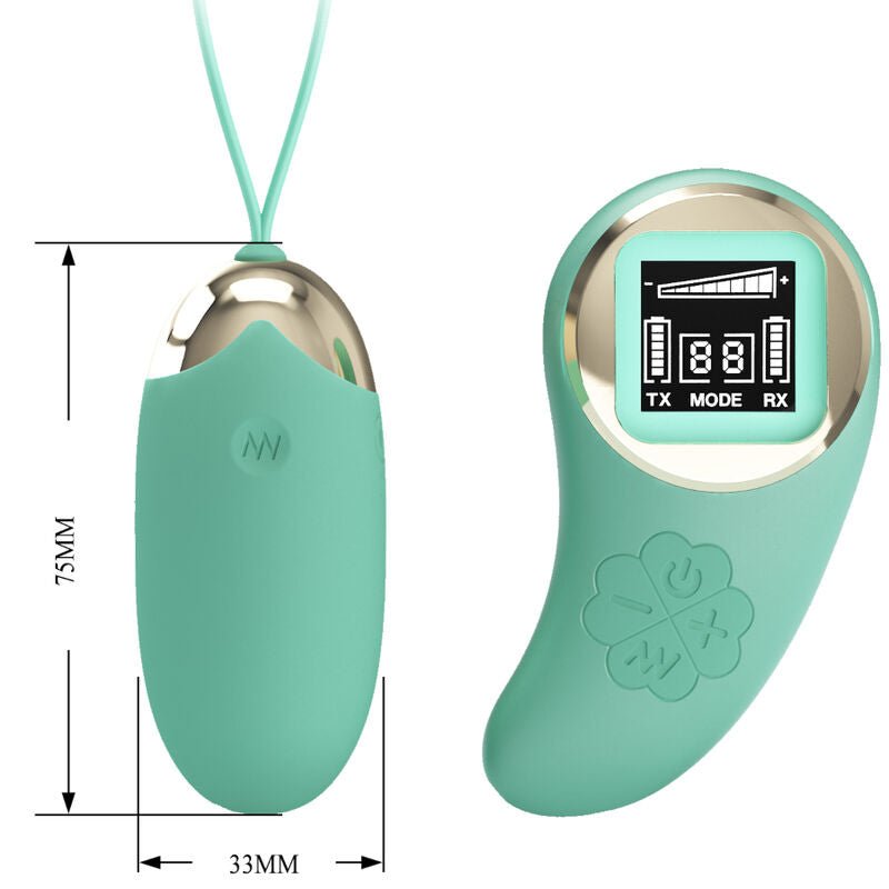 PRETTY LOVE - MINA DE OVOS VIBRANTES DE CONTROLE REMOTO VERDE - Toys "n" Us