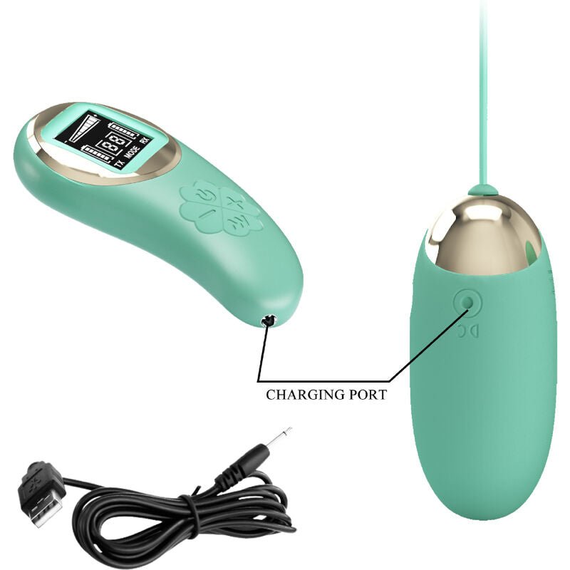 PRETTY LOVE - MINA DE OVOS VIBRANTES DE CONTROLE REMOTO VERDE - Toys "n" Us