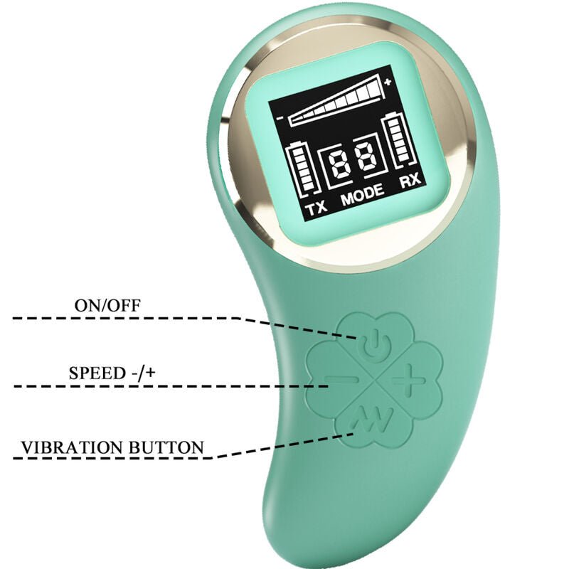 PRETTY LOVE - MINA DE OVOS VIBRANTES DE CONTROLE REMOTO VERDE - Toys "n" Us