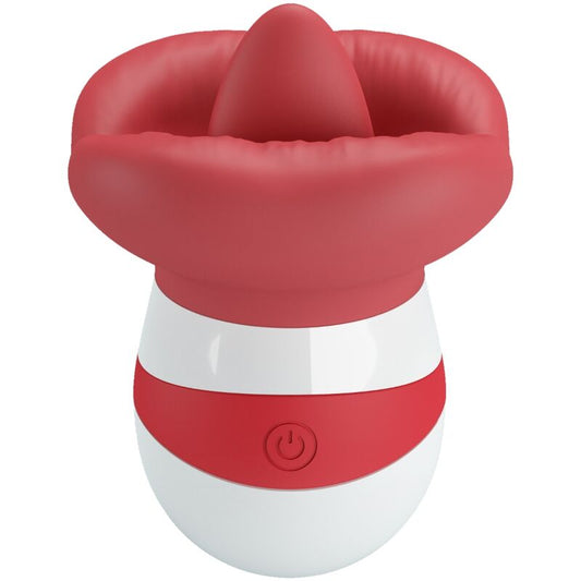 PRETTY LOVE - MINA TONGUE STIMULATOR LIGHT RED - Toys "n" Us