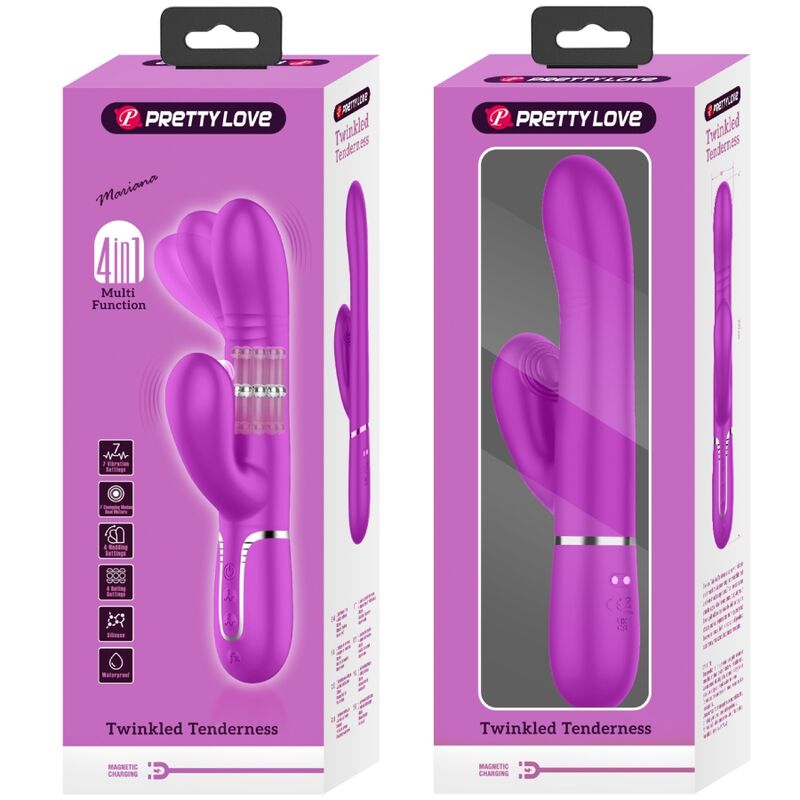 PRETTY LOVE - MULTIFUNCTION G - SPOT VIBRATOR FUCHSIA - Toys "n" Us