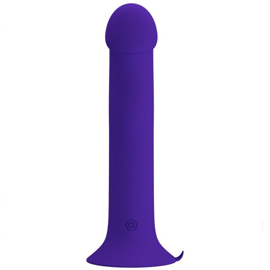 PRETTY LOVE - MURRAY YOUTH VIBRATING DILDO & RECHARGEABLE VIOLET - Toys "n" Us