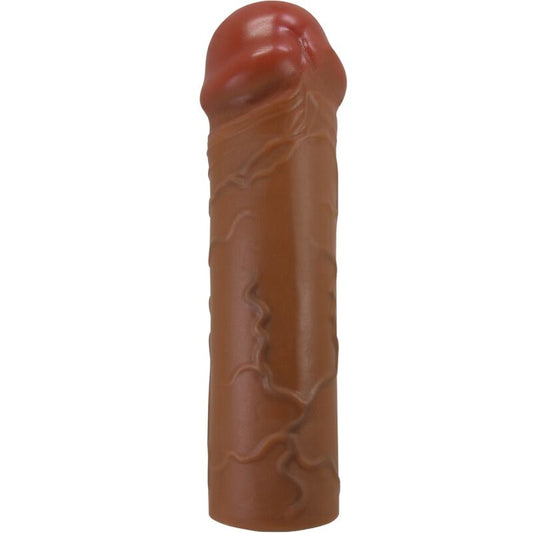 PRETTY LOVE - NILE PENIS SLEEVE WITH 2.5 CM EXTENSION MULATTO - Toys "n" Us