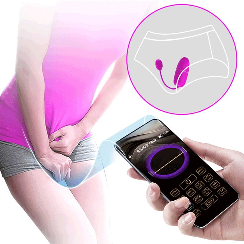 PRETTY LOVE - OVO VIBRANTE NINFA APP CONTROLADO ROXO - Toys "n" Us