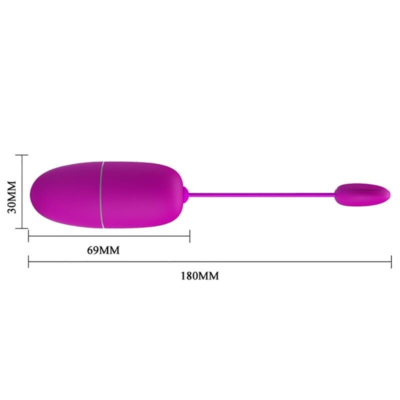PRETTY LOVE - OVO VIBRANTE NINFA APP CONTROLADO ROXO - Toys "n" Us