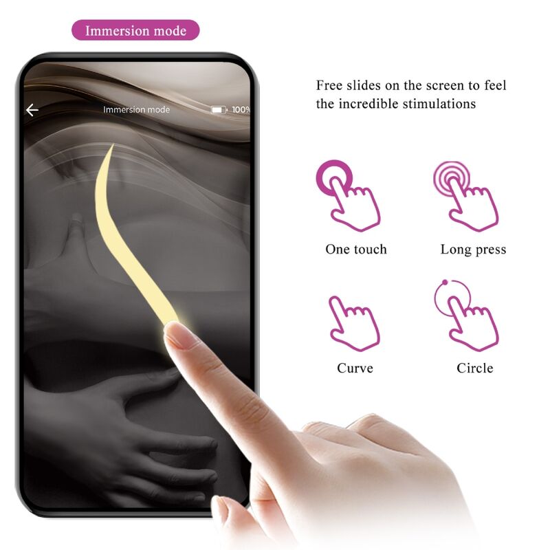 PRETTY LOVE - OVO VIBRANTE NINFA APP CONTROLADO ROXO - Toys "n" Us