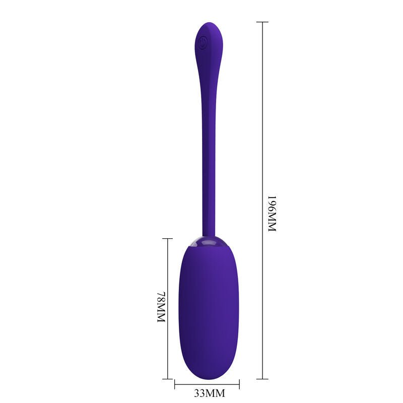 PRETTY LOVE - OVO VIBRANTE RECARREGVEL IMPERMEVEL JULIUS ROXO - Toys "n" Us
