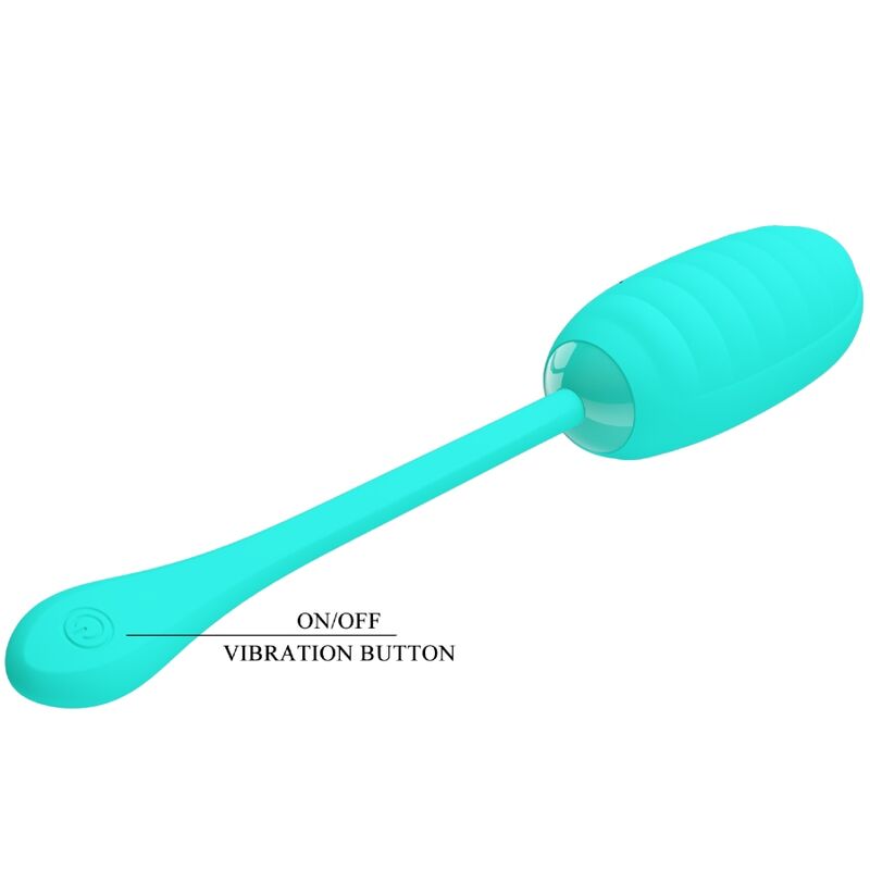 PRETTY LOVE - OVO VIBRATÓRIO RECARREGVEL KIRK AQUA VERDE - Toys "n" Us