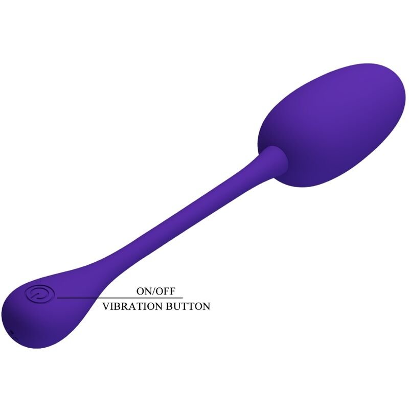 PRETTY LOVE - OVO VIBRATÓRIO RECARREGVEL KNUCKER ROXO - Toys "n" Us