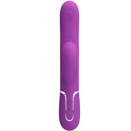 PRETTY LOVE - PERLITA 3 IN 1 MULTIFUNCTION RABBIT VIBRATOR PURPLE - Toys "n" Us