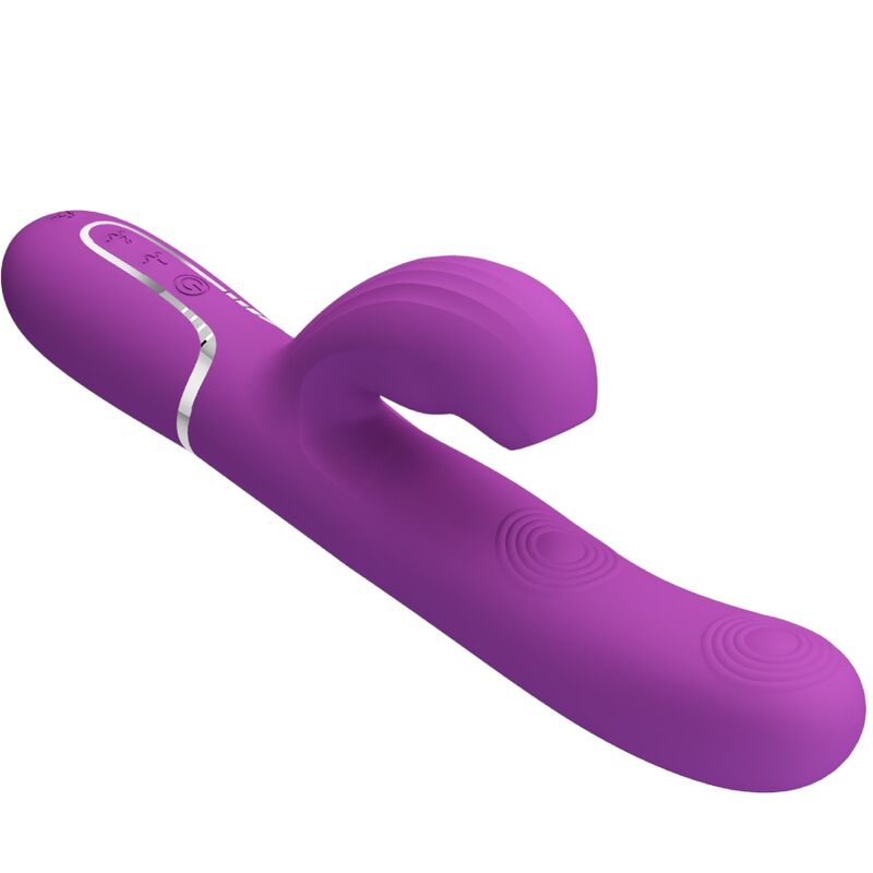 PRETTY LOVE - PERLITA 3 IN 1 MULTIFUNCTION RABBIT VIBRATOR PURPLE - Toys "n" Us