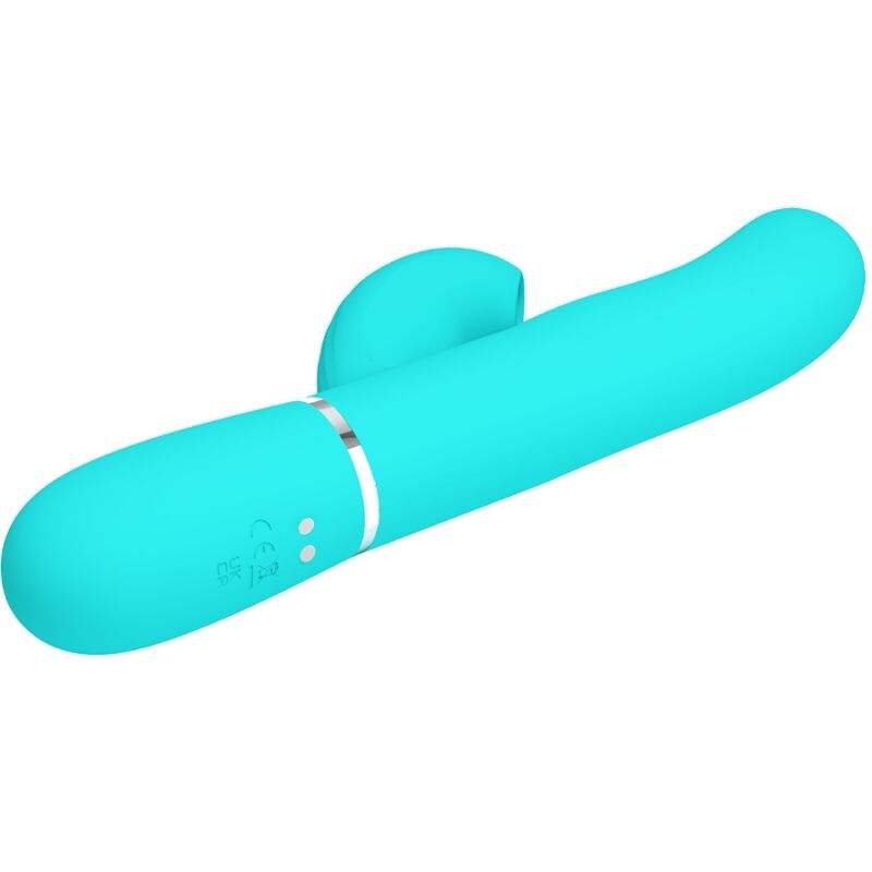 PRETTY LOVE - PERLITA MULTIFUNCTION 3 IN 1 G - SPOT VIBRATOR AQUA GREEN - Toys "n" Us