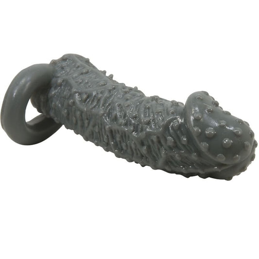 PRETTY LOVE - REALISTIC PENIS ENLARGER AND DELAY SLEEVE MODEL 2 GREY - Toys "n" Us