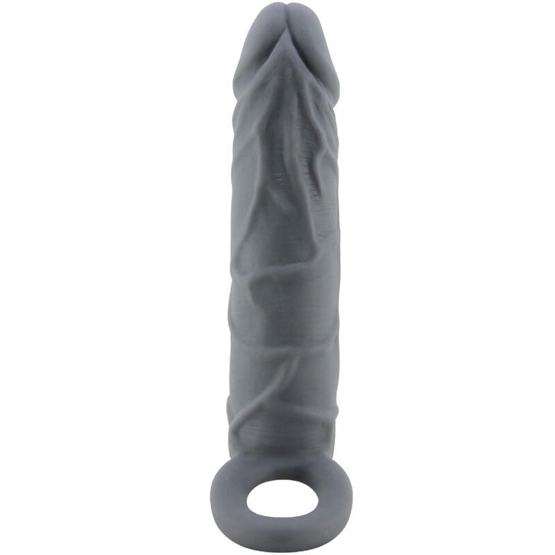 PRETTY LOVE - REALISTIC SKIN PENIS SLEEVE DARK GREY - Toys "n" Us