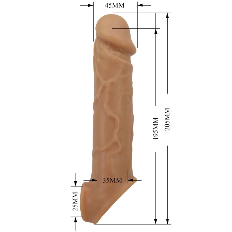 PRETTY LOVE - REALISTIC SKIN PENIS SLEEVE FLESH - Toys "n" Us