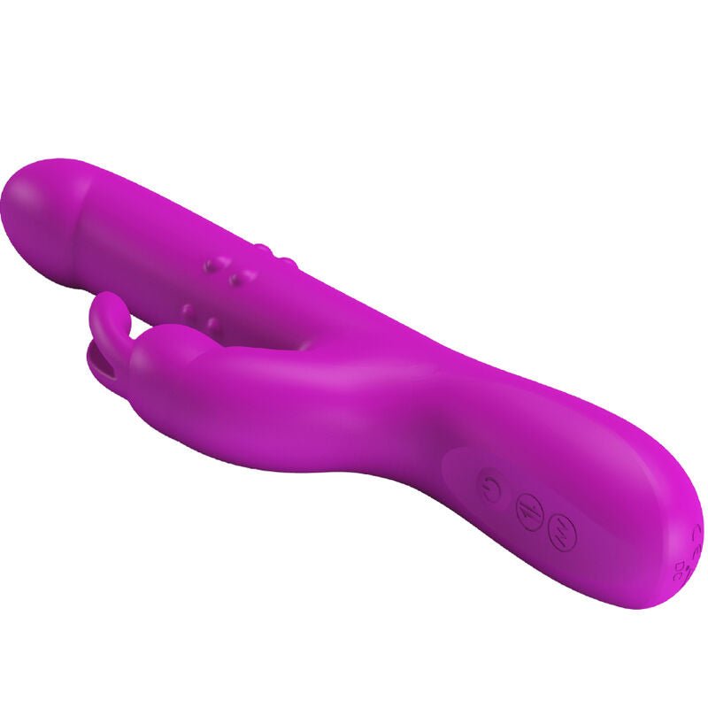 PRETTY LOVE - REESE VIBRATOR WITH PURPLE ROTATION - Toys "n" Us