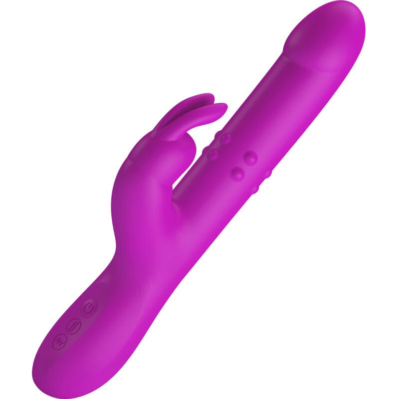 PRETTY LOVE - REESE VIBRATOR WITH PURPLE ROTATION - Toys "n" Us
