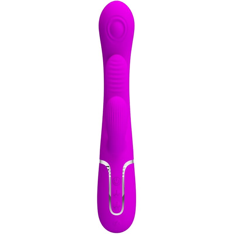 PRETTY LOVE - SHANIA TRIPLE RABBIT VIBRATOR MULTIFUNCTION PINK - Toys "n" Us