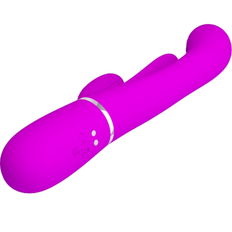 PRETTY LOVE - SHANIA TRIPLE RABBIT VIBRATOR MULTIFUNCTION PINK - Toys "n" Us