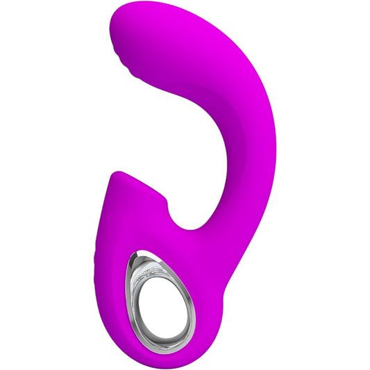 PRETTY LOVE - SIBEL SIBEL G - SPOT VIBRATOR + CLITORIS STIMULATOR 10 VIBRATIONS PURPLE - Toys "n" Us