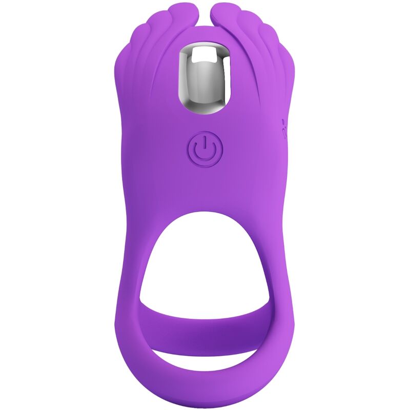 PRETTY LOVE - SILAS VIBRANT PENIS RING 7 VIBRATIONS PURPLE SILICONE - Toys "n" Us