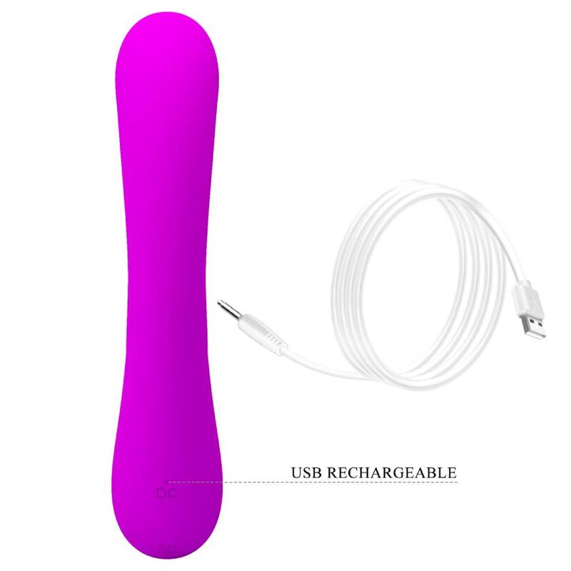 PRETTY LOVE - SINCERE VIBRATOR AND CLITORIS SUCKER PURPLE SILICONE - Toys "n" Us