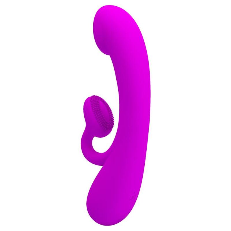 PRETTY LOVE - SINCERE VIBRATOR AND CLITORIS SUCKER PURPLE SILICONE - Toys "n" Us